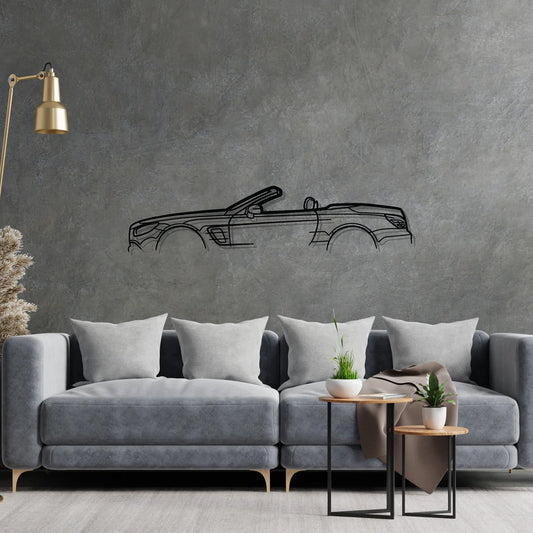 Mercedes SL R231 Classic metal wall art silhouette by TorqueX - photo 2