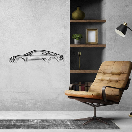 Alpine A110 Classic metal wall art silhouette by TorqueX - photo 2