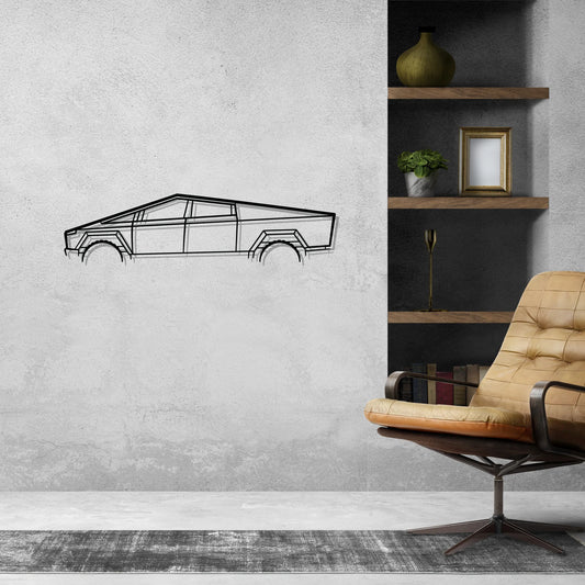 Cybertruck Classic metal wall art silhouette by TorqueX - photo 2
