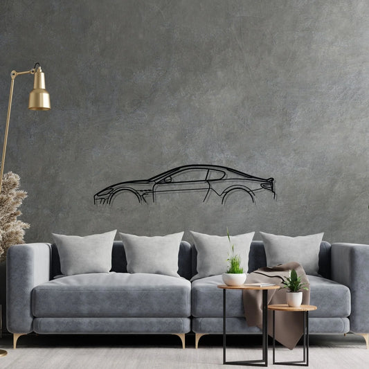 Maserati GranTurismo Classic metal wall art silhouette by TorqueX - photo 2