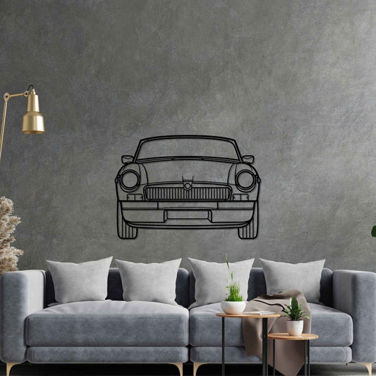 MGB 1978 Front metal wall art silhouette by TorqueX - photo 2