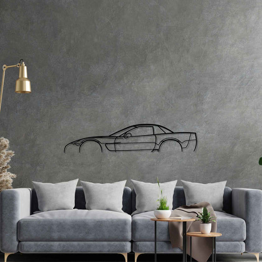 C5 Z06 2002 metal wall art silhouette by TorqueX - photo 2