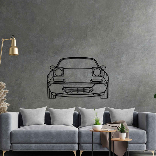 Mazda MX-5 1991 Front metal wall art silhouette by TorqueX - photo 2