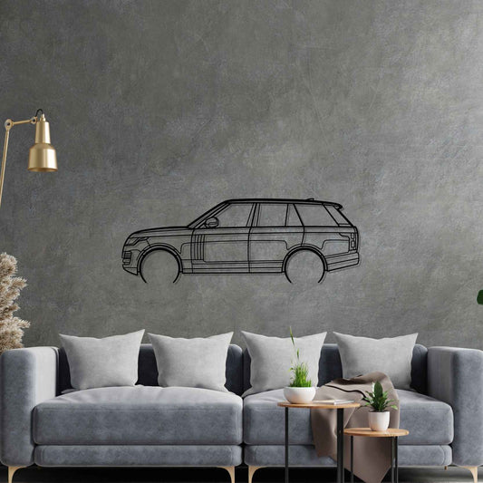 Range Vogue 2021 Detailed metal wall art silhouette by TorqueX - photo 2