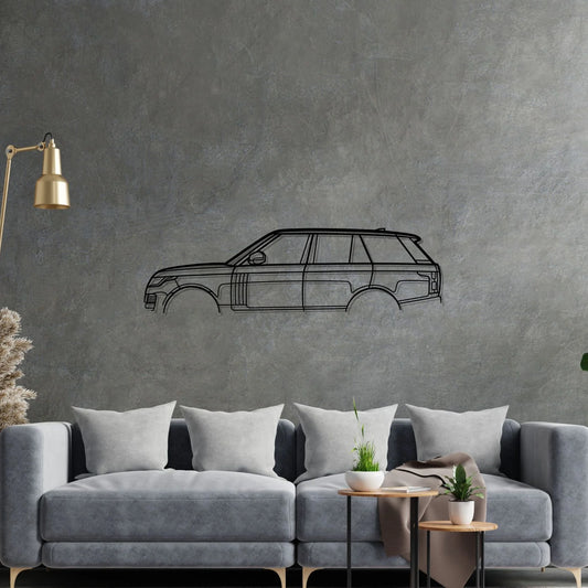 Range Vogue - 2021 Classic metal wall art silhouette by TorqueX - photo 2