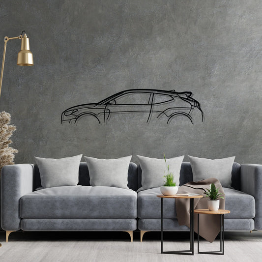 Veloster Classic metal wall art silhouette by TorqueX - photo 2