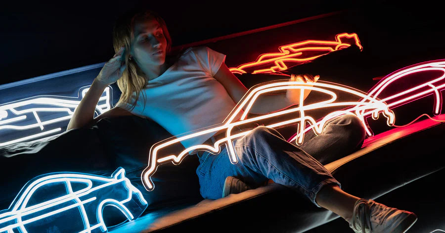 Neon Silhouette