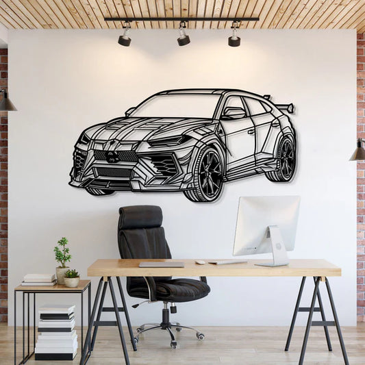 Urus Mansory Perspective Metal Car Wall Art