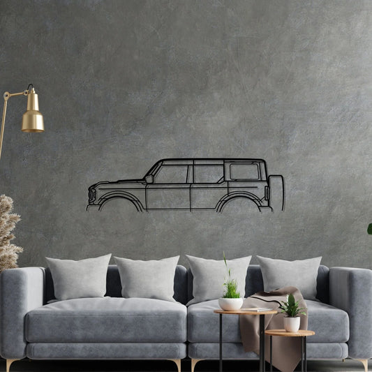 Bronco Classic metal wall art silhouette by TorqueX - photo 2