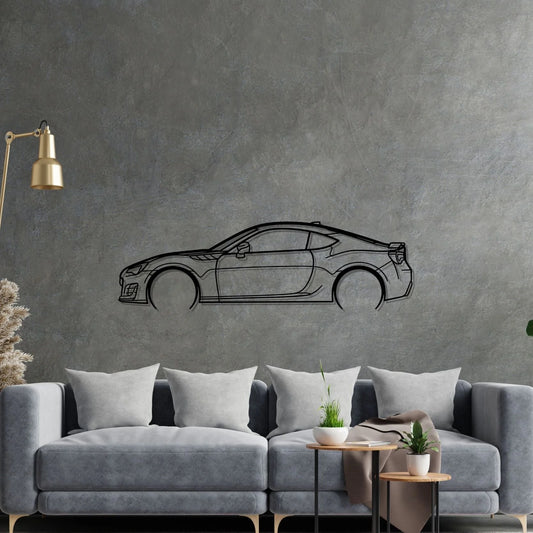 Subaru BRZ Detailed metal wall art silhouette by TorqueX - photo 2