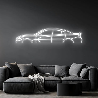 Charger 2017 Neon Silhouette