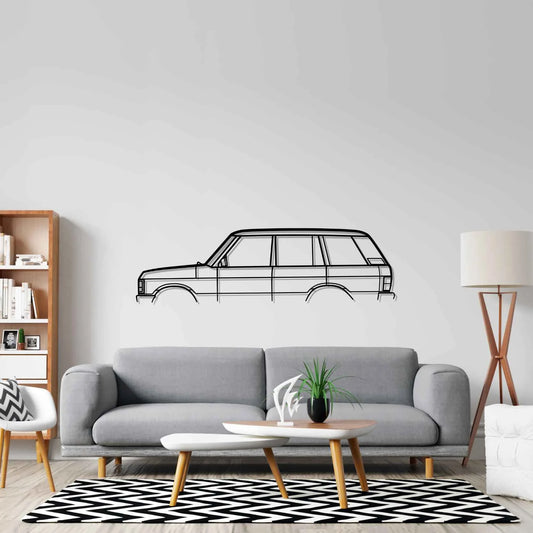 Range Rover Classic LWB metal wall art silhouette by TorqueX - photo 2