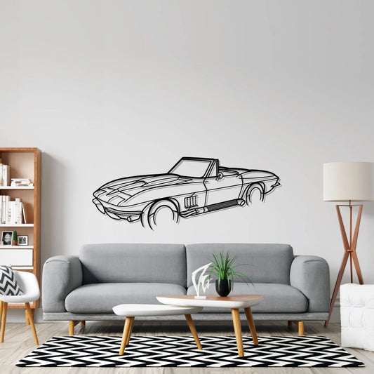 C2 Angle metal wall art silhouette by TorqueX