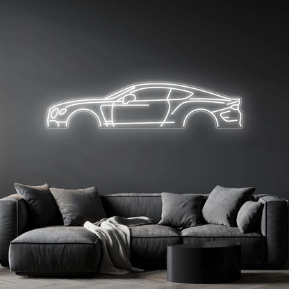 Continental GT Mansory Neon Silhouette
