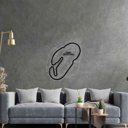 Daytona Metal Wall Art