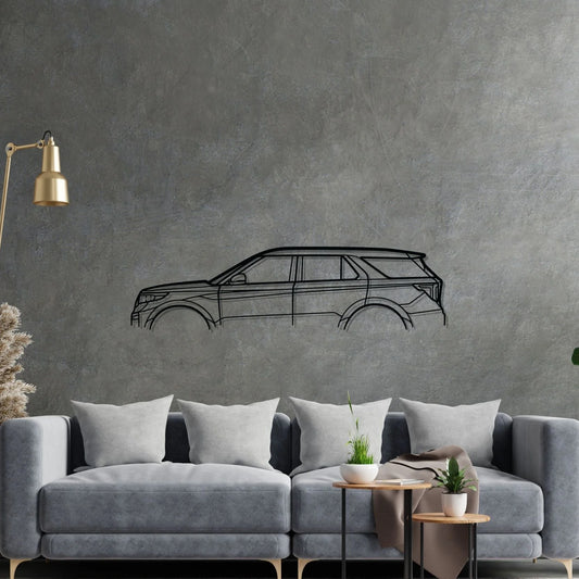 Explorer 2022 Classic metal wall art silhouette by TorqueX - photo 2