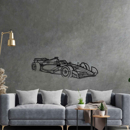 F1 2024 SF-24 Angle metal wall art silhouette by TorqueX - photo 2