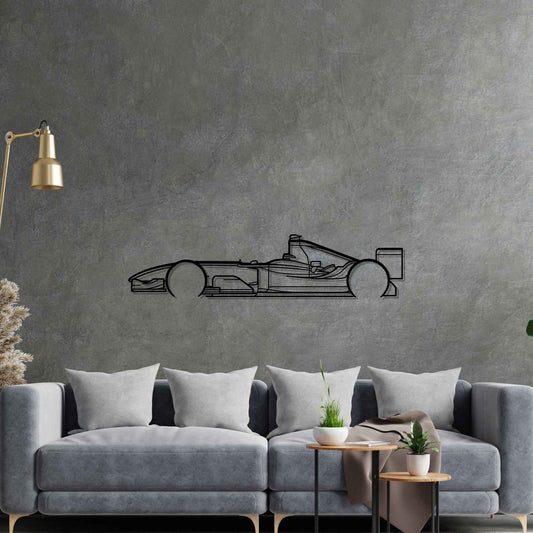 F1 2004 Classic metal wall art silhouette by TorqueX - photo 2