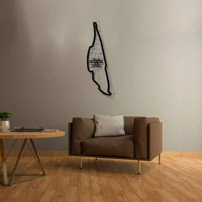 Circuit Gilles-Villeneuve Metal Wall Art