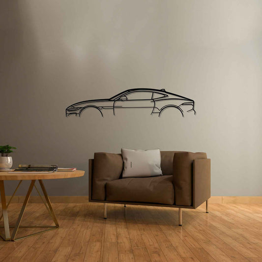 F-TYPE Classic metal wall art silhouette by TorqueX