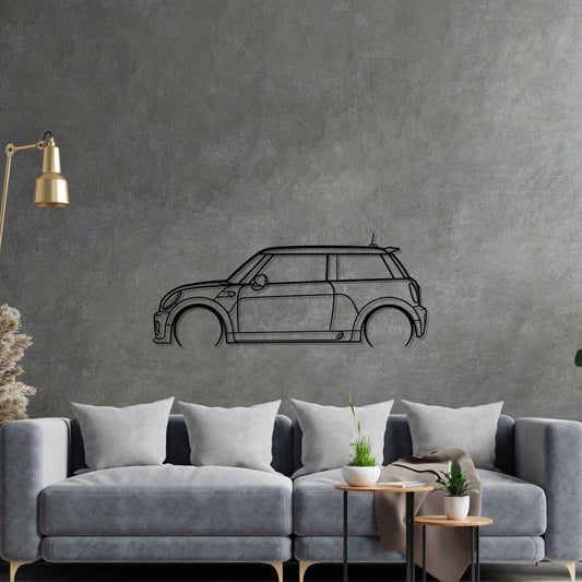 Cooper JCW 2010 Detailed metal wall art silhouette by TorqueX - photo 2