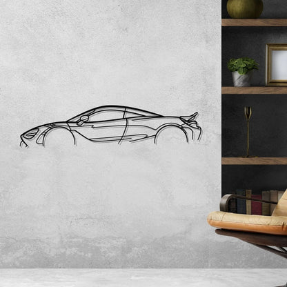 765 LT Classic Silhouette Metal Wall Art