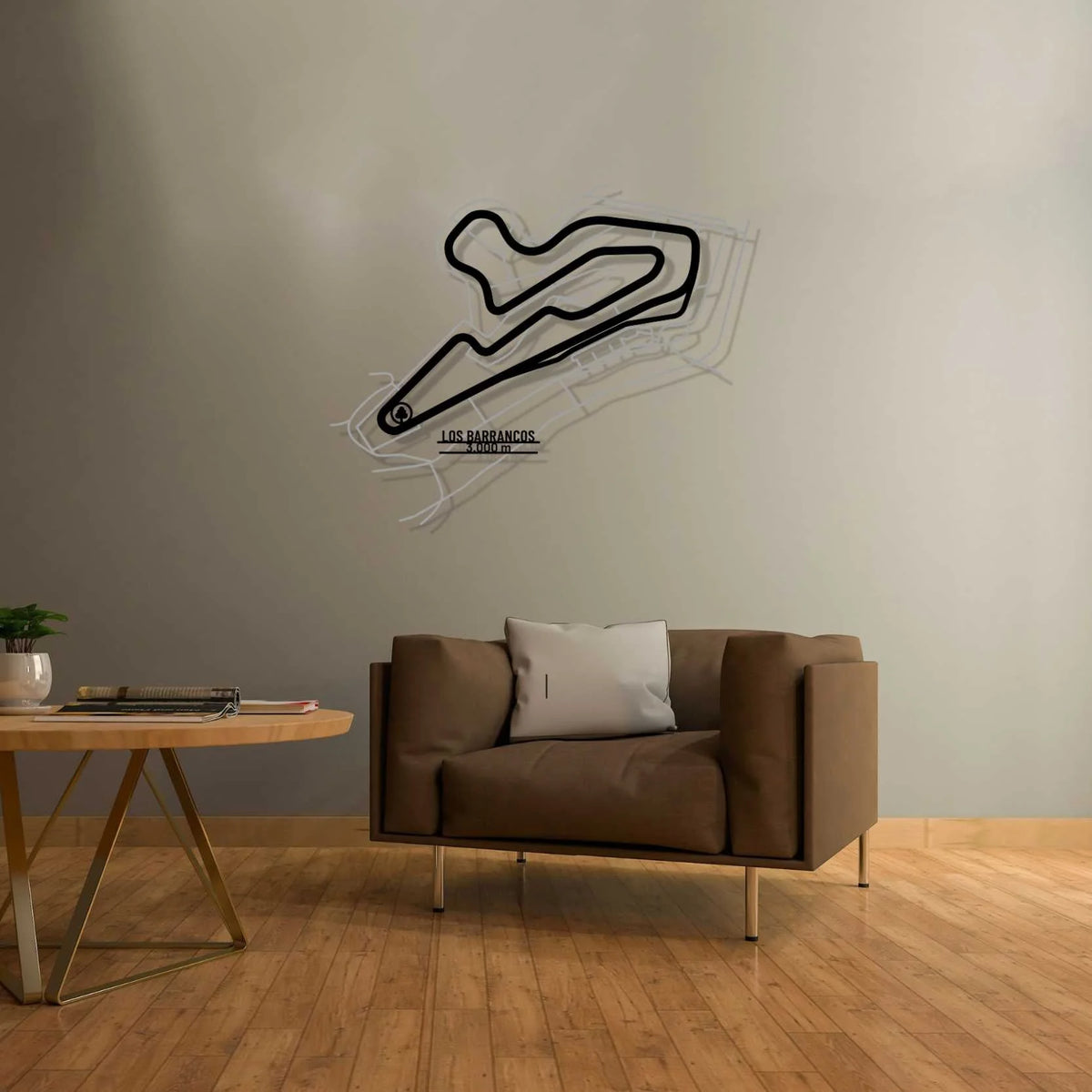 Los Barrancos Metal Wall Art
