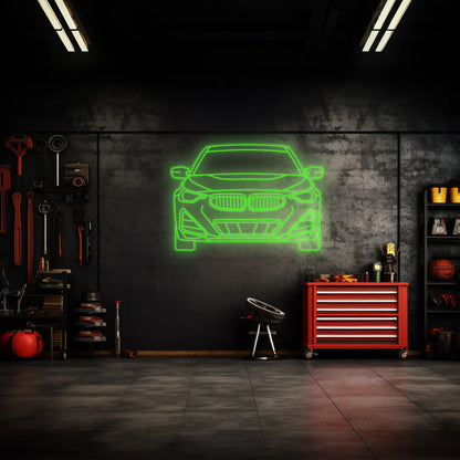 M240 2023 Front Neon Silhouette