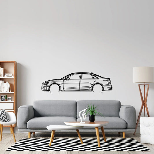 S4 Detailed metal wall art silhouette by TorqueX