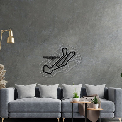 Barber Motorsports Park Metal Wall Art