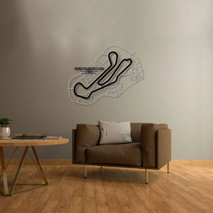 Barber Motorsports Park Metal Wall Art