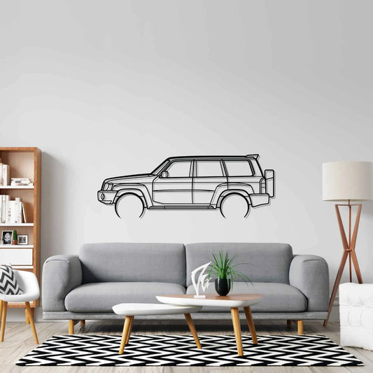 Patrol Y61 2022 Detailed metal wall art silhouette by TorqueX
