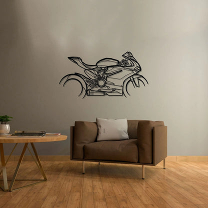 Panigale 1299 2016 Silhouette Metal Wall Art