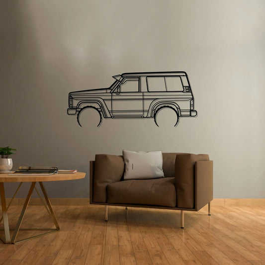 Patrol GQ 1988 Detailed metal wall art silhouette by TorqueX - photo 2
