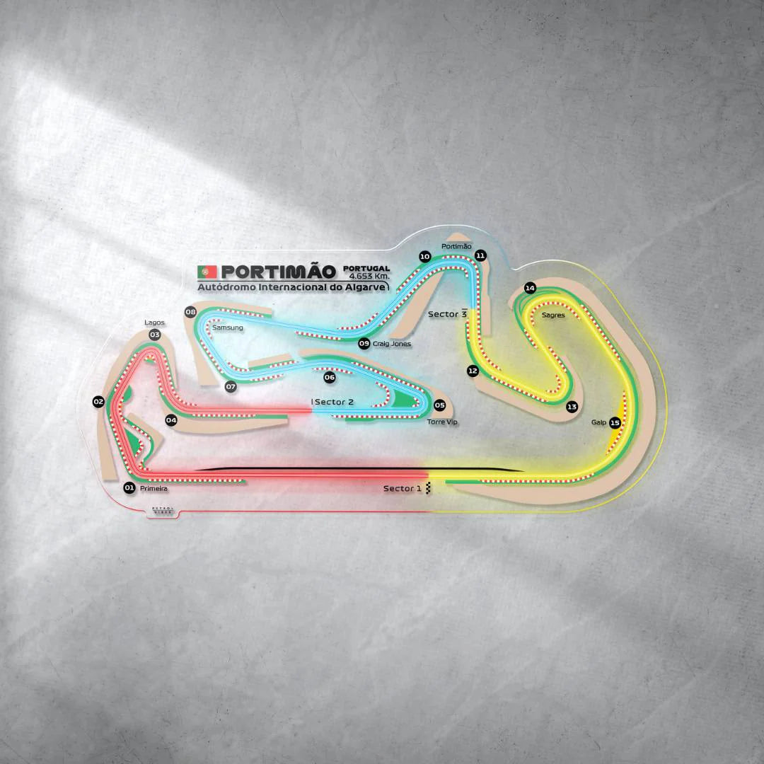 Autodromo Internacional do Algarve Neon Race Track