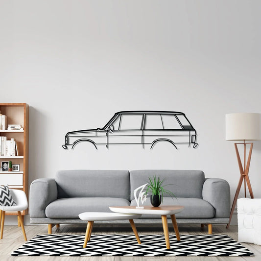 Range Classic 2 Doors Classic metal wall art silhouette by TorqueX