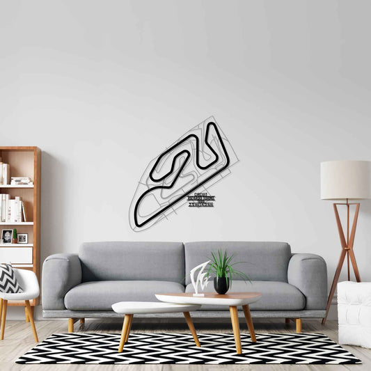 Circuit Ricardo Tormo Metal Wall Art
