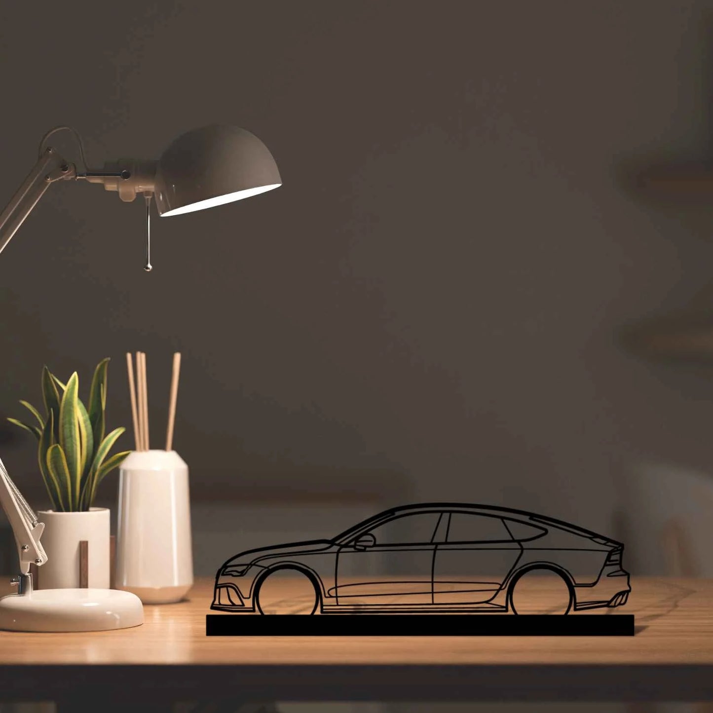 RS7 Mk1 Silhouette Metal Art Stand