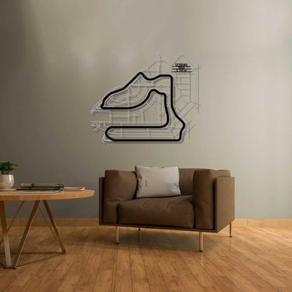 Sebring Metal Wall Art