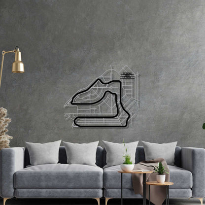 Sebring Metal Wall Art