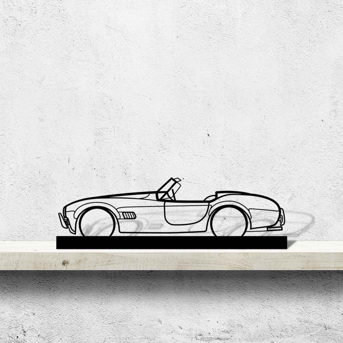 Cobra Silhouette Metal Art Stand