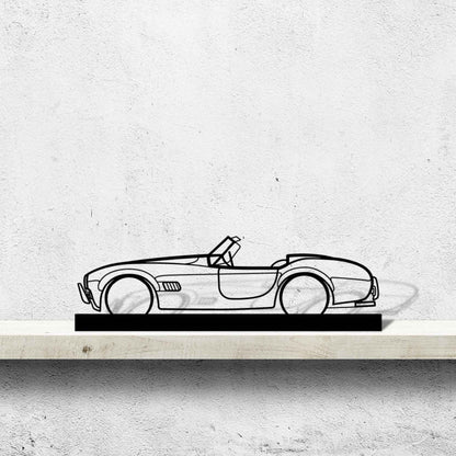 Cobra Silhouette Metal Art Stand