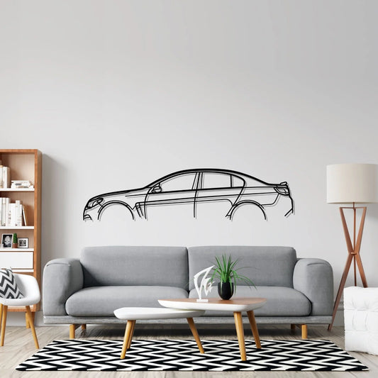 SS Classic metal wall art silhouette by TorqueX