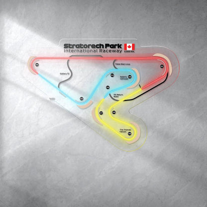 Stratotech Park Raceway Neon Race Track