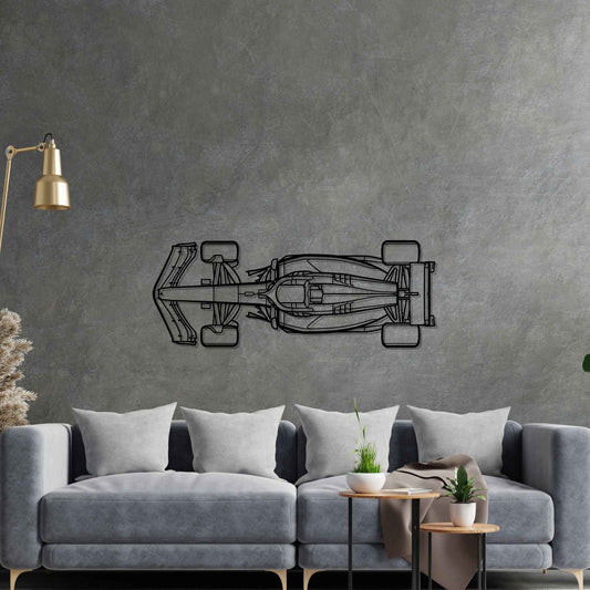 F1 2024 SF-24 Top metal wall art silhouette by TorqueX - photo 2