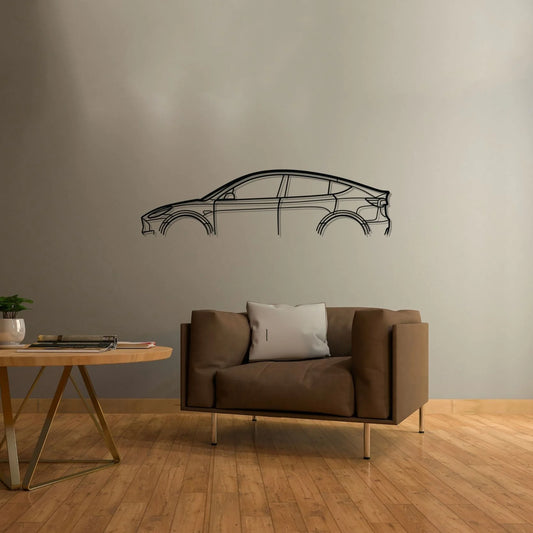 Model Y Classic metal wall art silhouette by TorqueX - photo 2