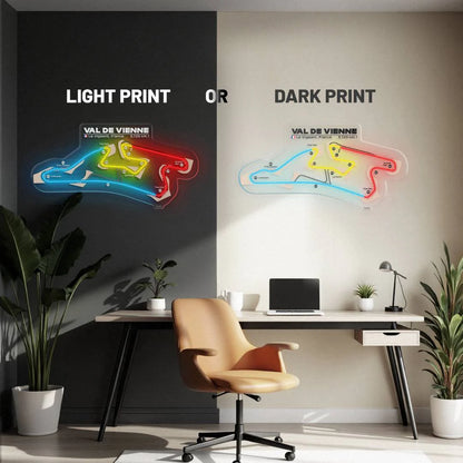 Circuit du Val de Vienne Neon Race Track