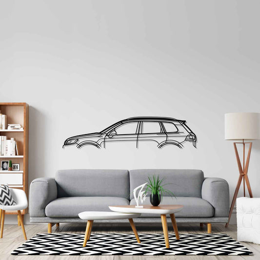 Touareg 2016 Classic metal wall art silhouette by TorqueX