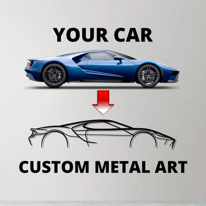 2019 G63 AMG Front View Metal Car Wall Art