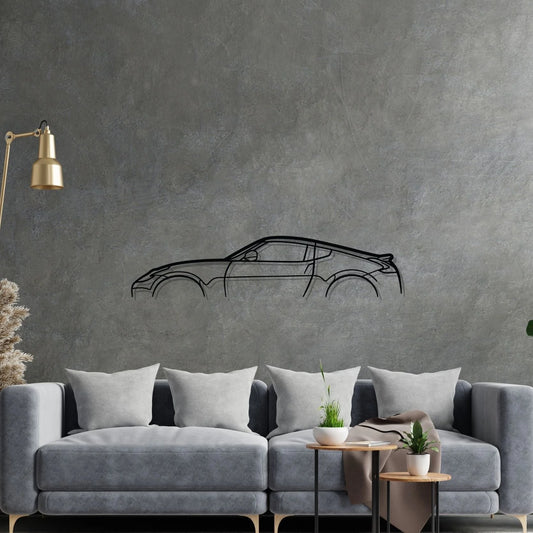 370z Classic Silhouette Metal Wall Art